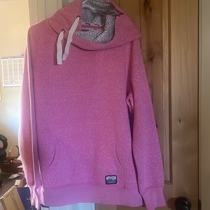 DSG brand hot pink hooded sweatshirt